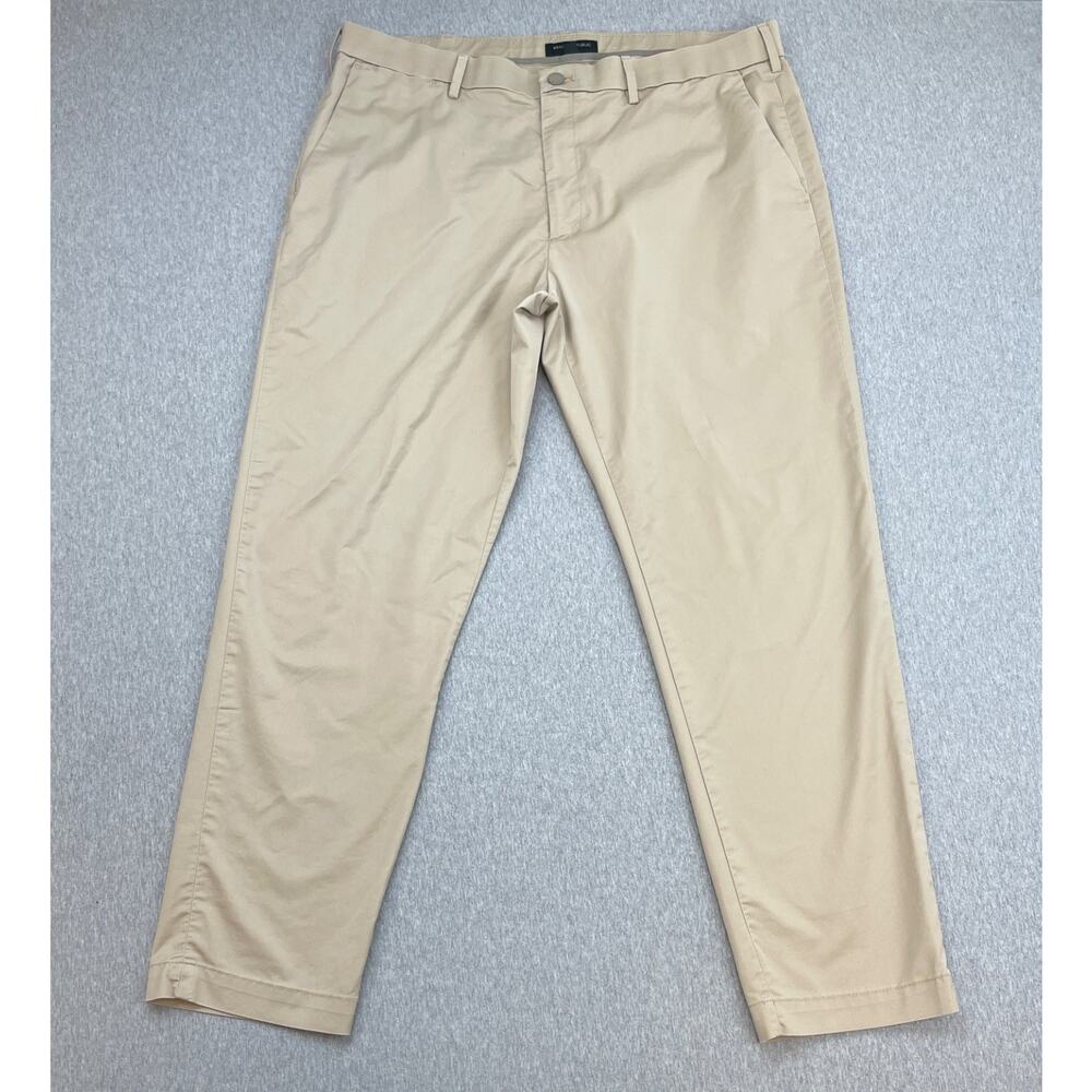 Banana Republic Pants Mens‎ 38 x 32 Beige Cotton Blend Stretch Slim Fit Chino